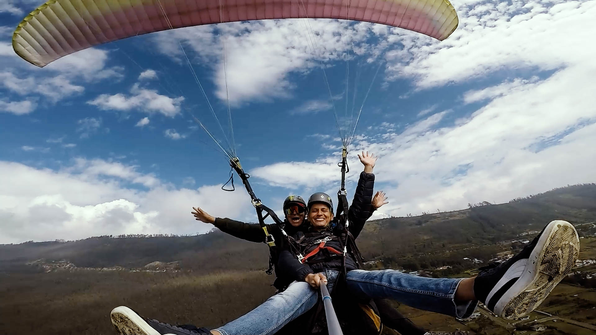 Vuelo en parapente quito